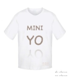 camiseta niño mini yo www.decharcoencharco.com